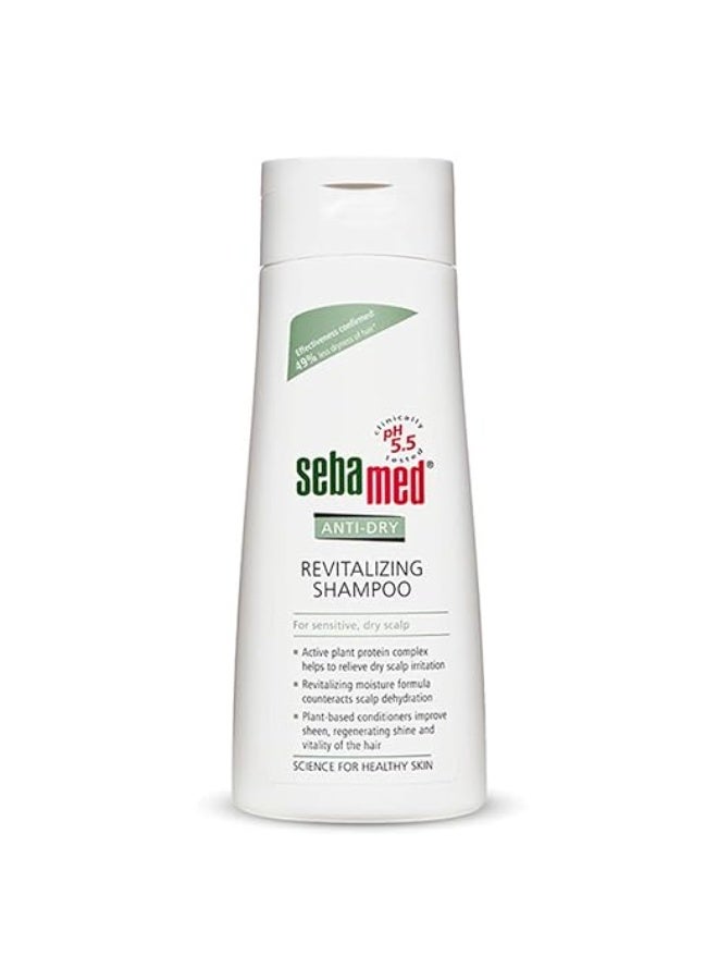 Sebamed Anti-Dry Revitalizing Shampoo | pH 5.5 I Confirmed 49% less dryness in 3 weeks | Dermatologically & clinically tested | 200ml - Image 1